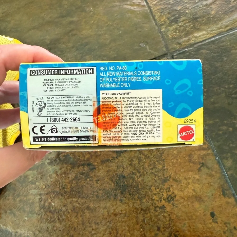 The Rugrats Angelica Pickles Collectible doll, Mattel 1997 - Picture 4 of 4